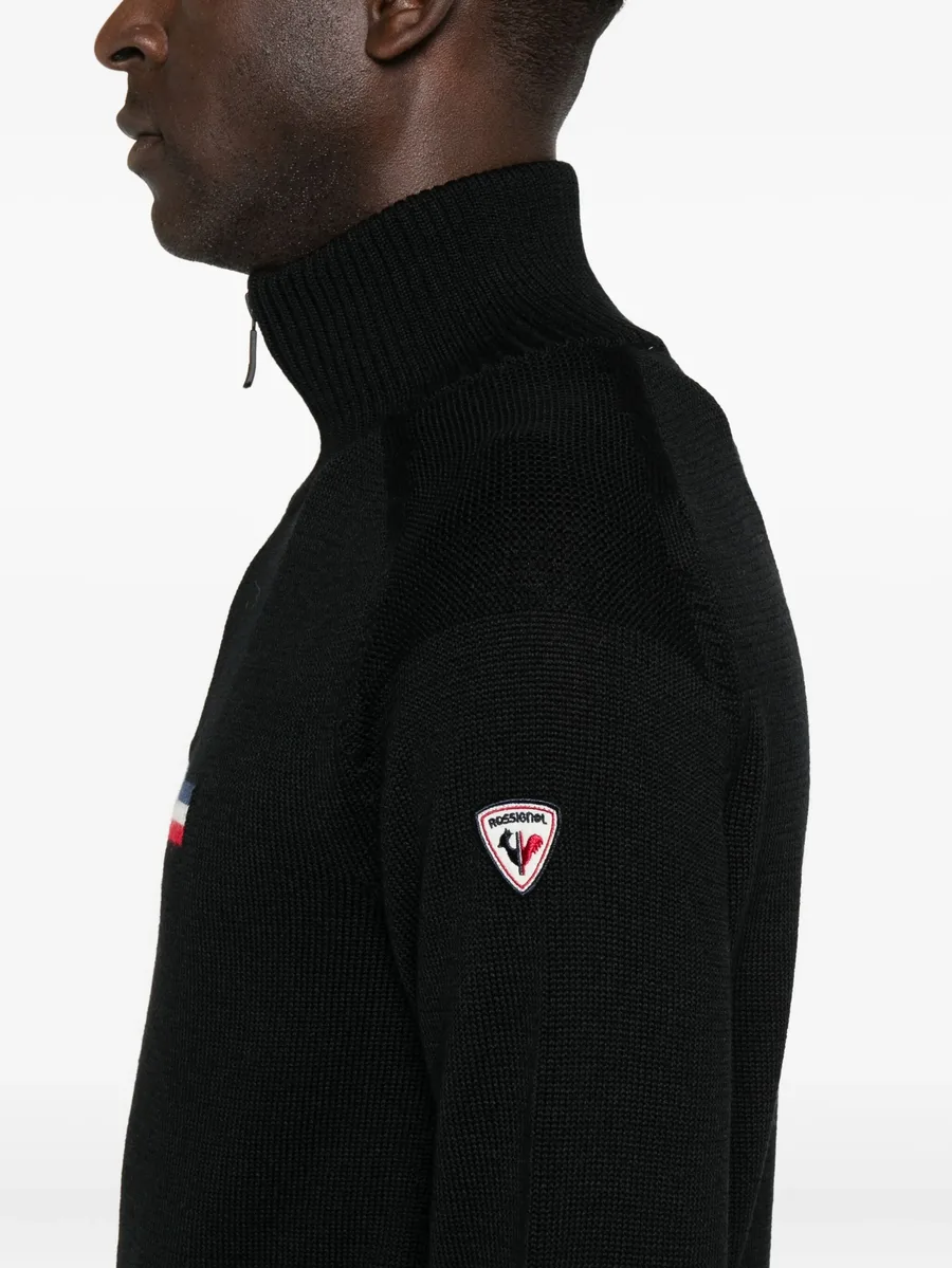 Odysseus half-zip merino wool sweater 9