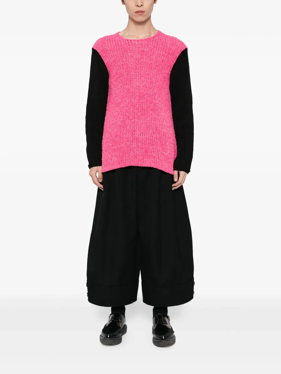 contrast-color jumper 4