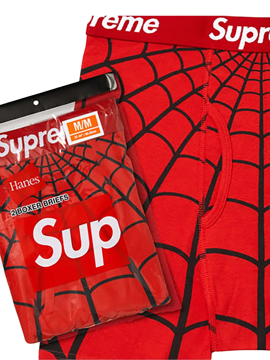 комплект из двух боксеров Spider-Man из коллаборации с Hanes 4