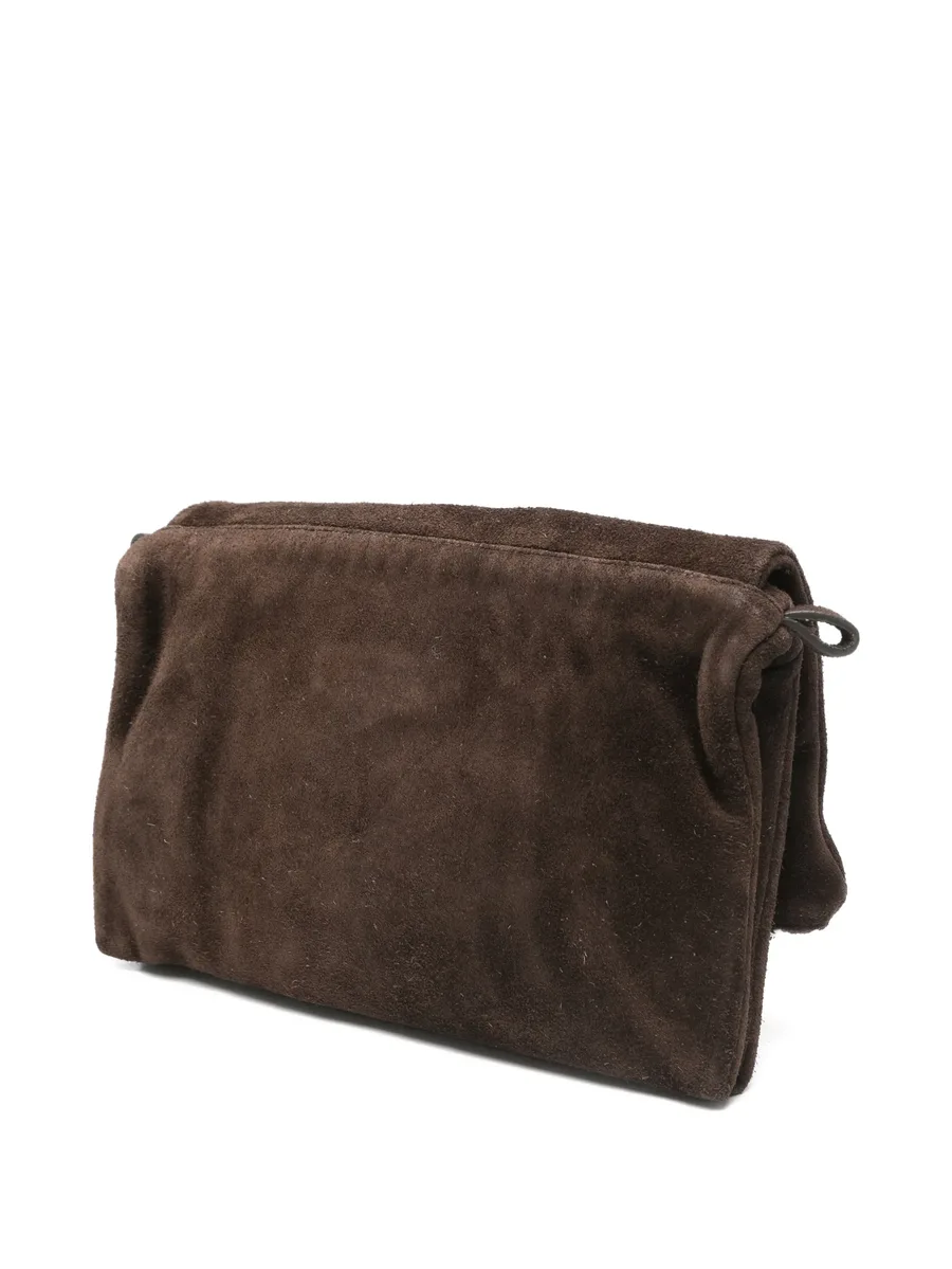 Necessity suede zip messenger bag 3
