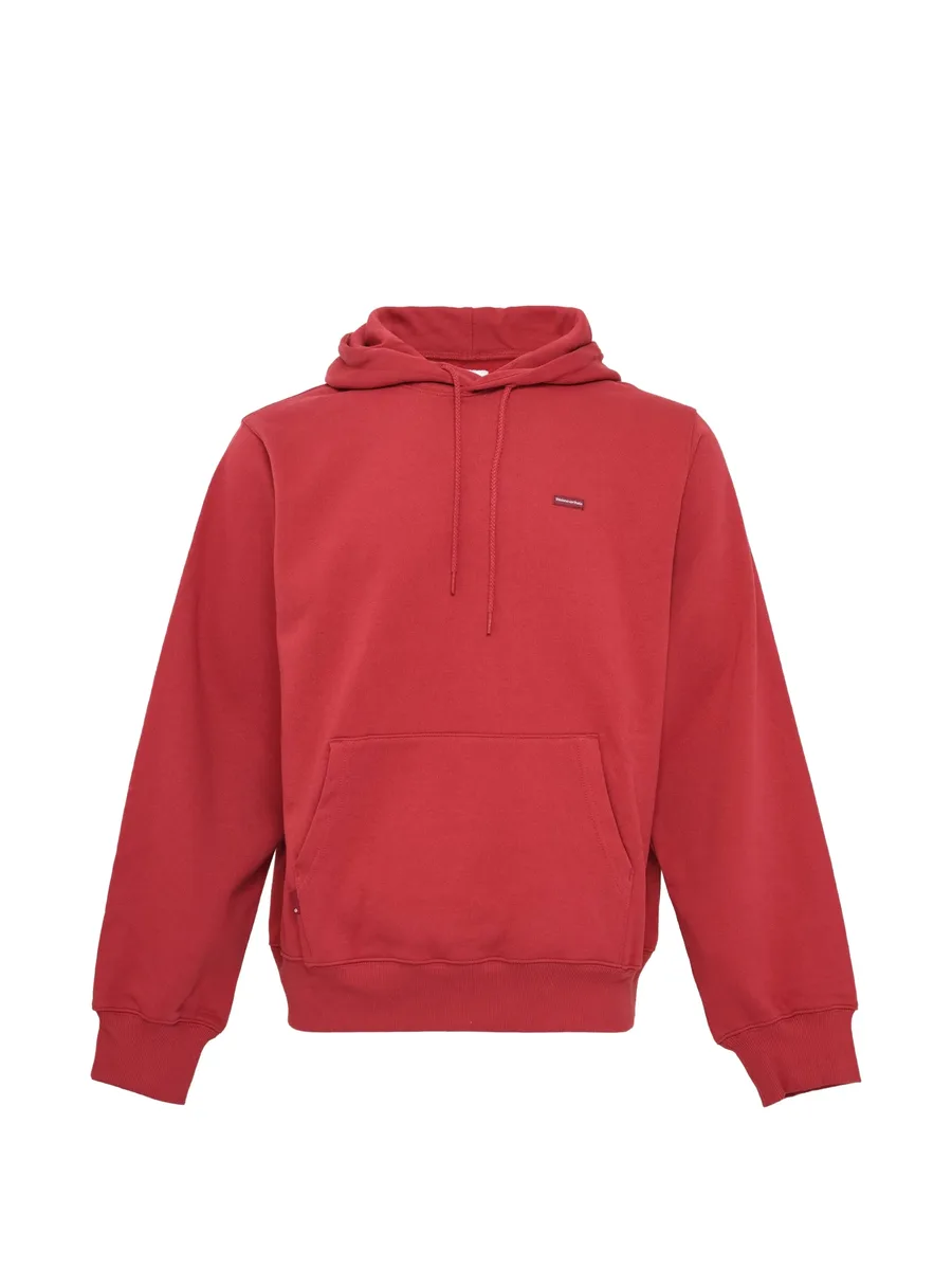 logo-patch drawstring hoodie 2