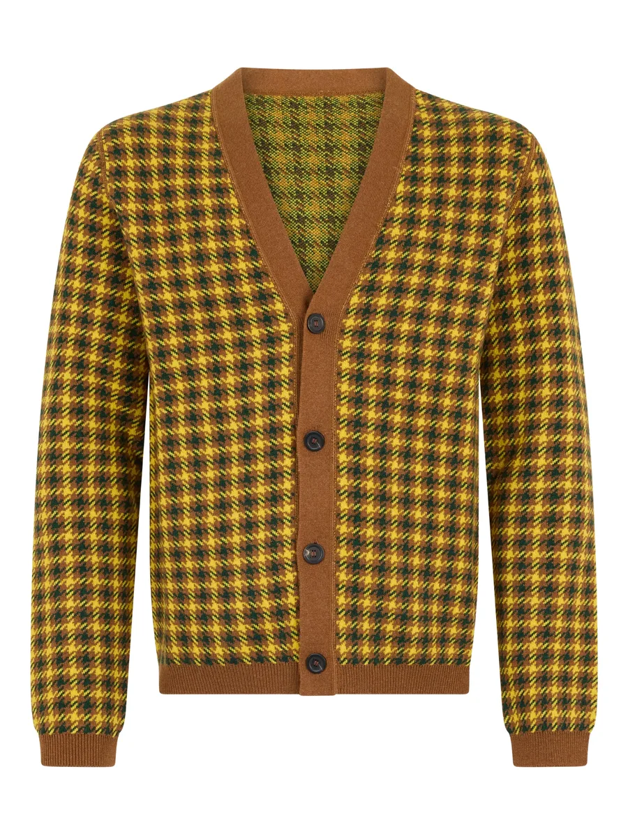 houndstooth cardigan 2
