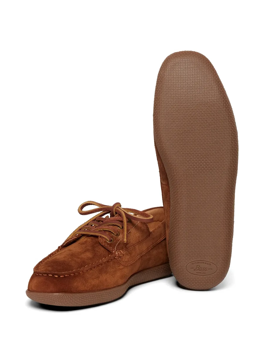 Wilton Driver 4-Eye lace-up boat shoes 9