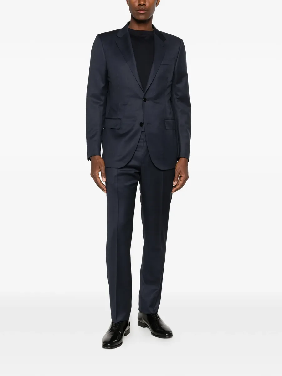 single-breasted wool suit 4