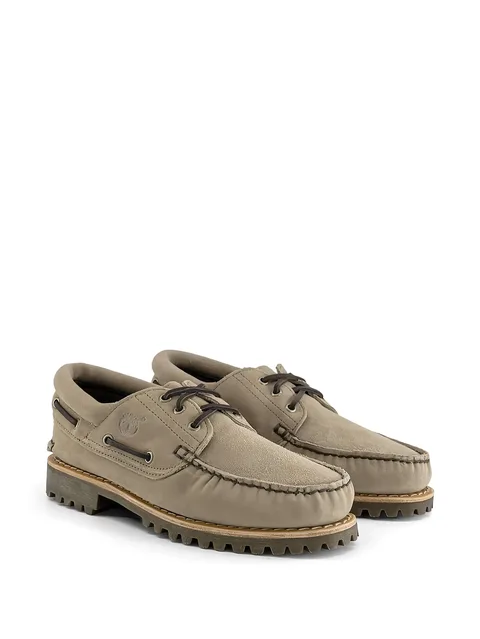 Mix Tape suede boat shoes