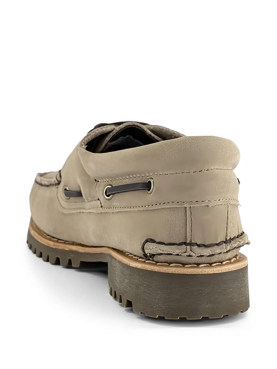 Mix Tape suede boat shoes 5
