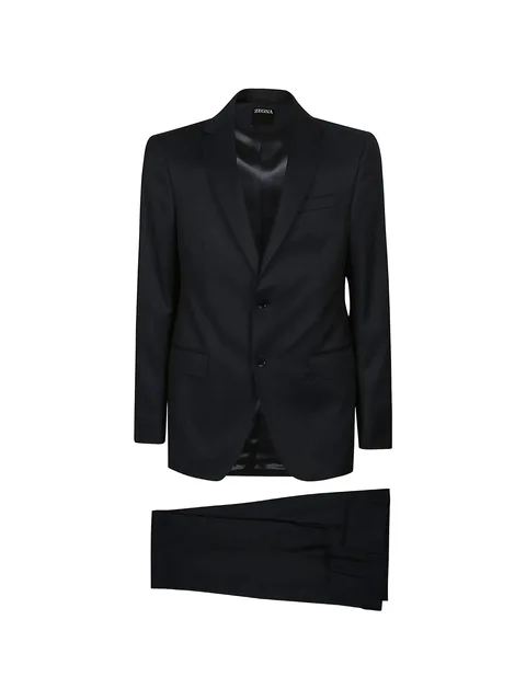 single-breasted two-piece suit