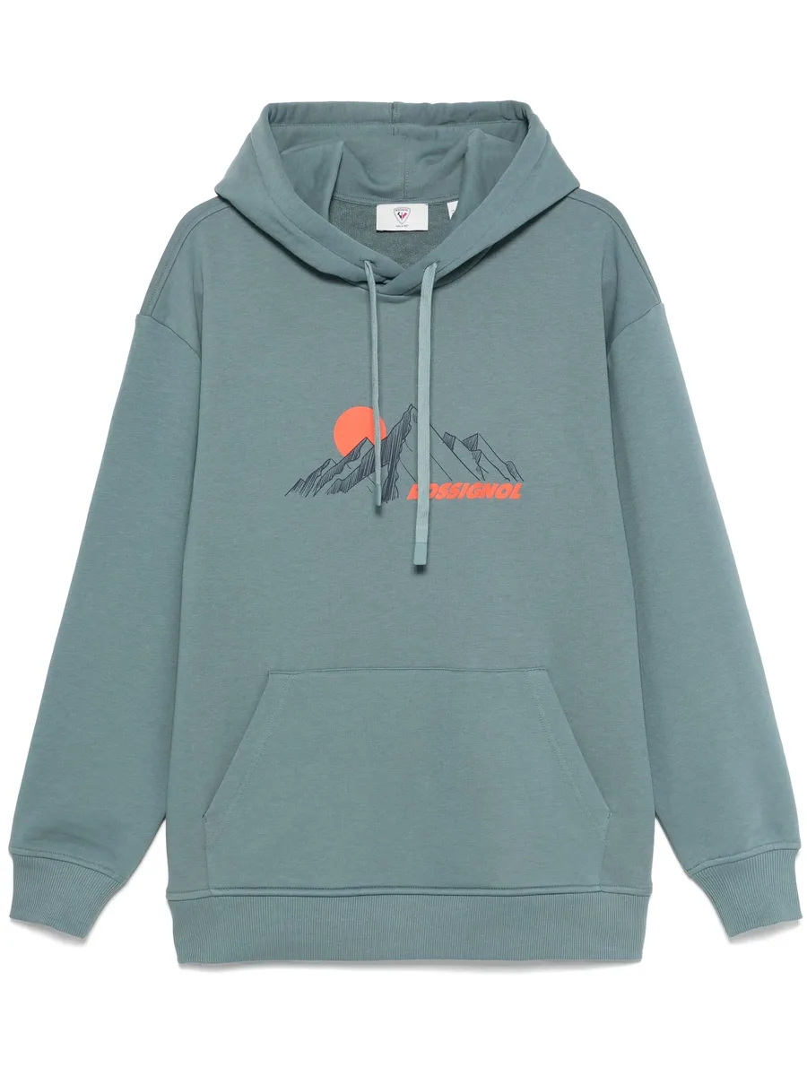 graphic-print hoodie 1