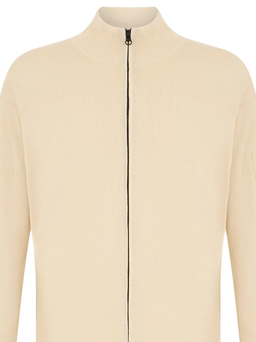 zip-up cardigan 7