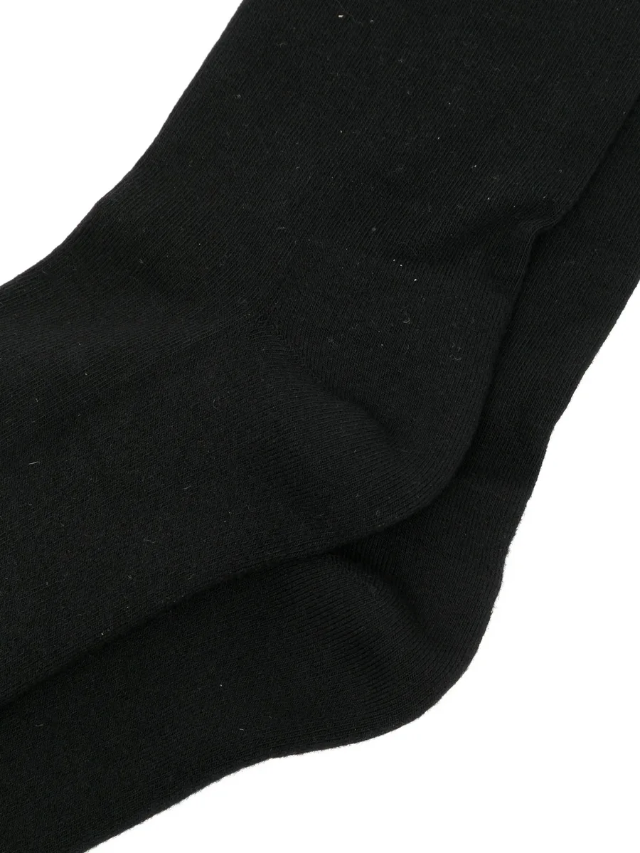 ribbed-trim socks 6