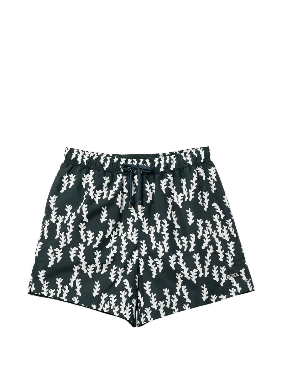 printed swim shorts 2