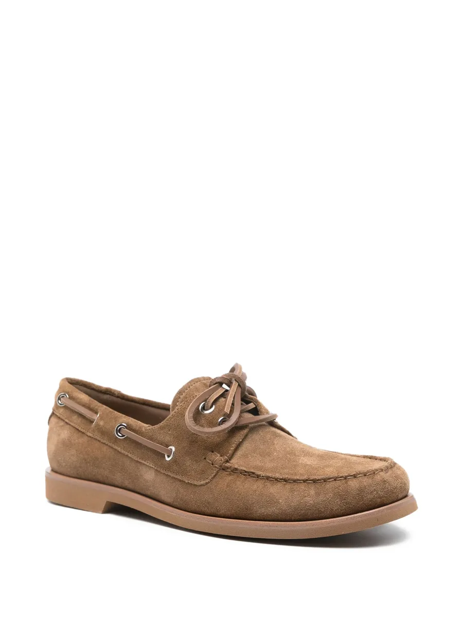 Vandée suede boat shoes 4