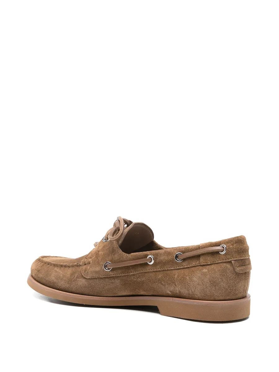 Vandée suede boat shoes 5