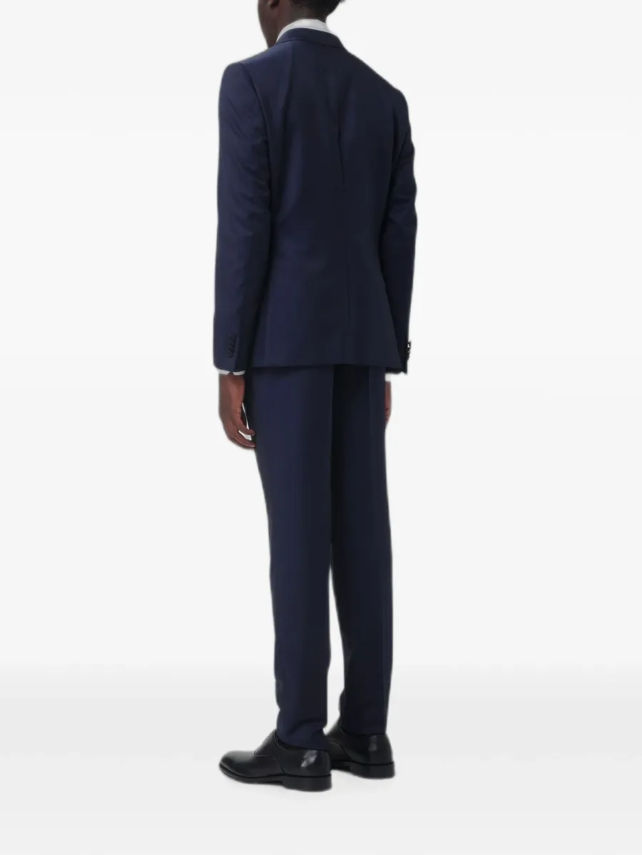 satin-lapel tailored suit 8
