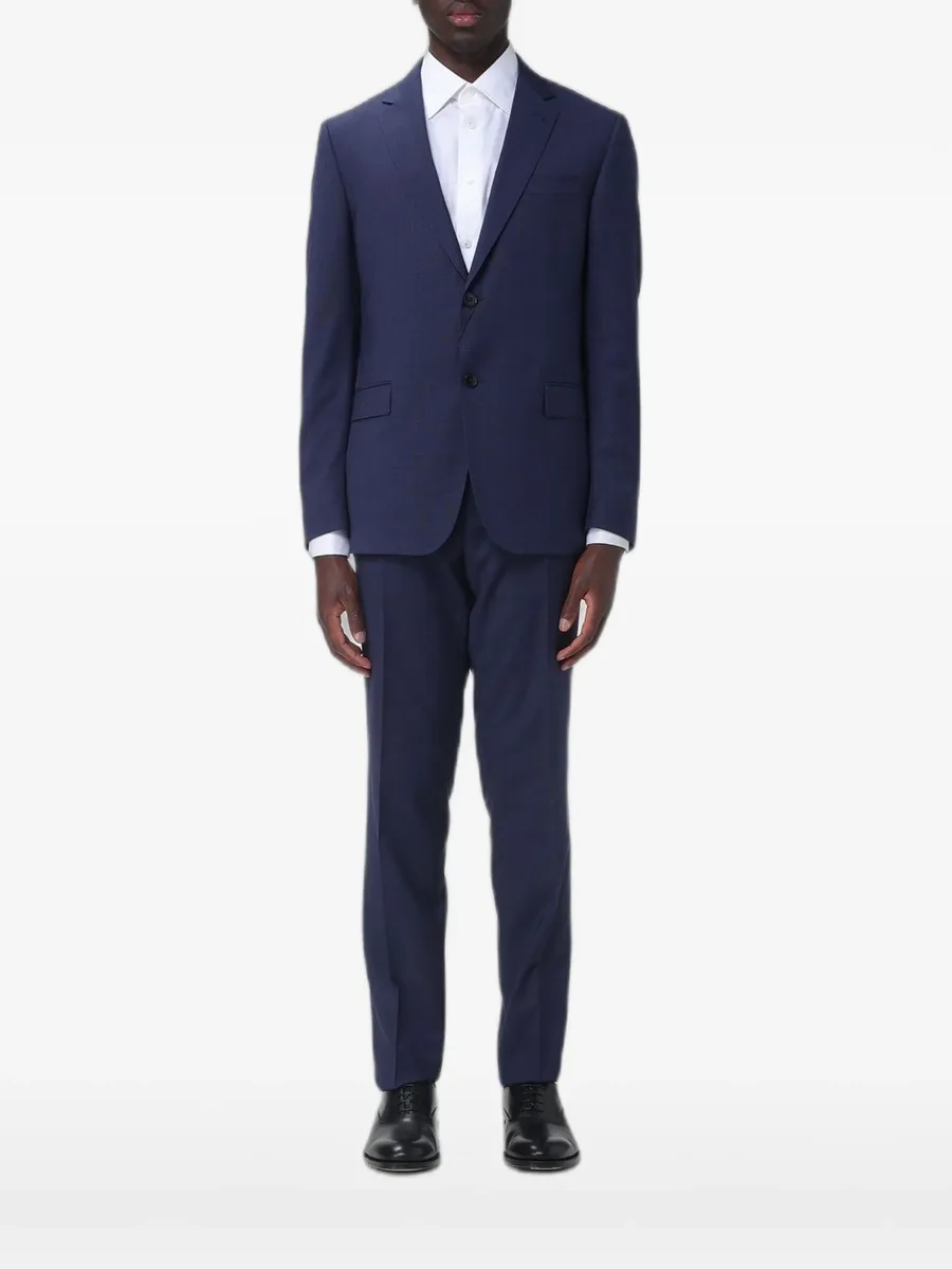 single-breasted wool suit 2