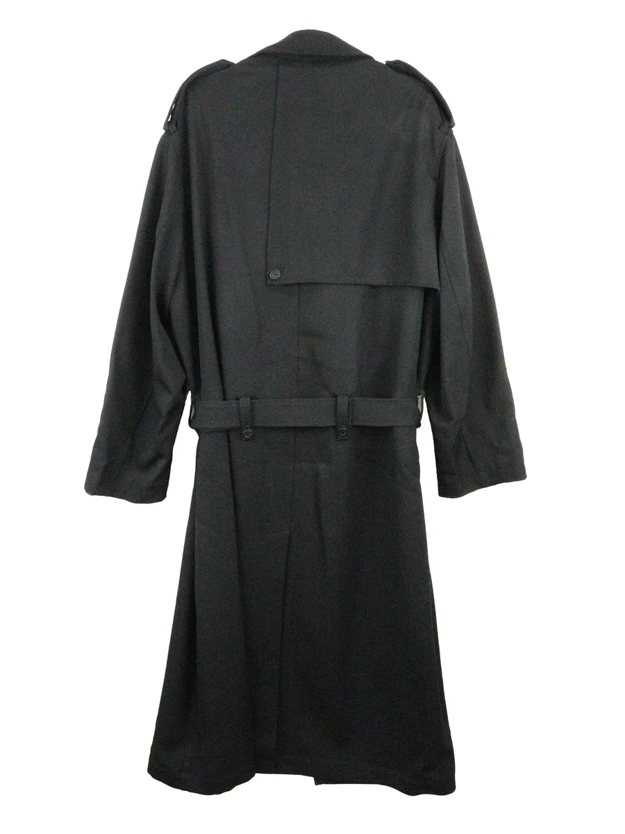 K-Chin Flap trench coat 4