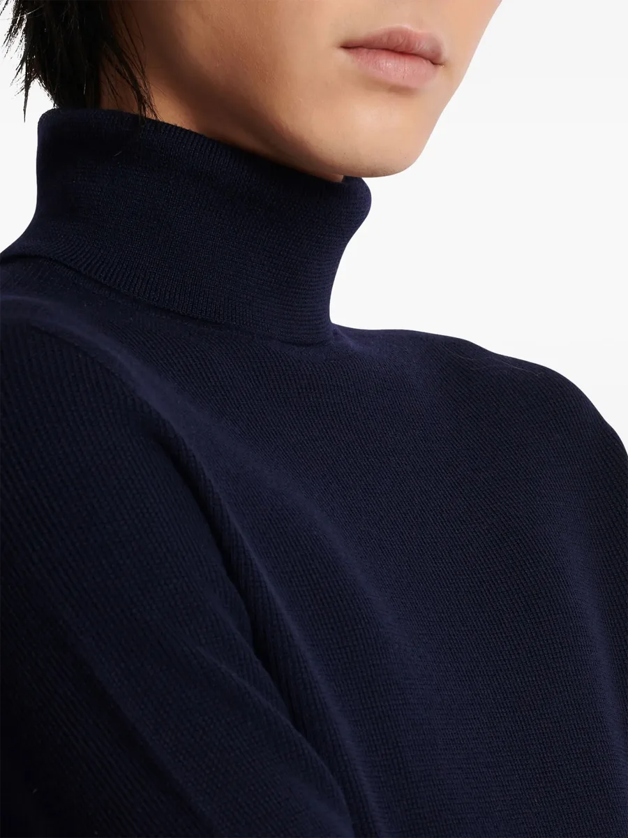 logo-tag merino-wool jumper 12
