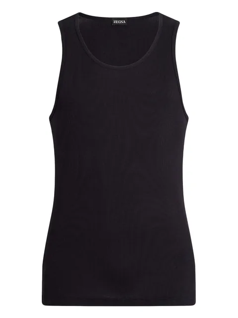 scoop-neck tank top