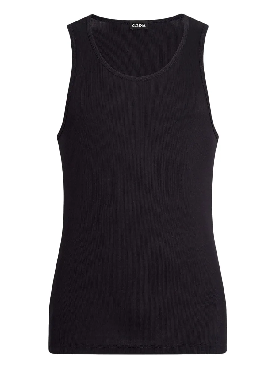 scoop-neck tank top 2