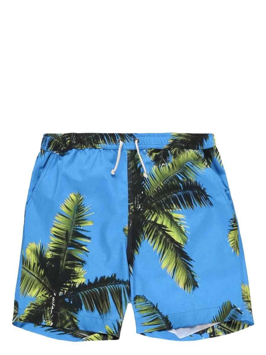 palm tree-print swim shorts 2