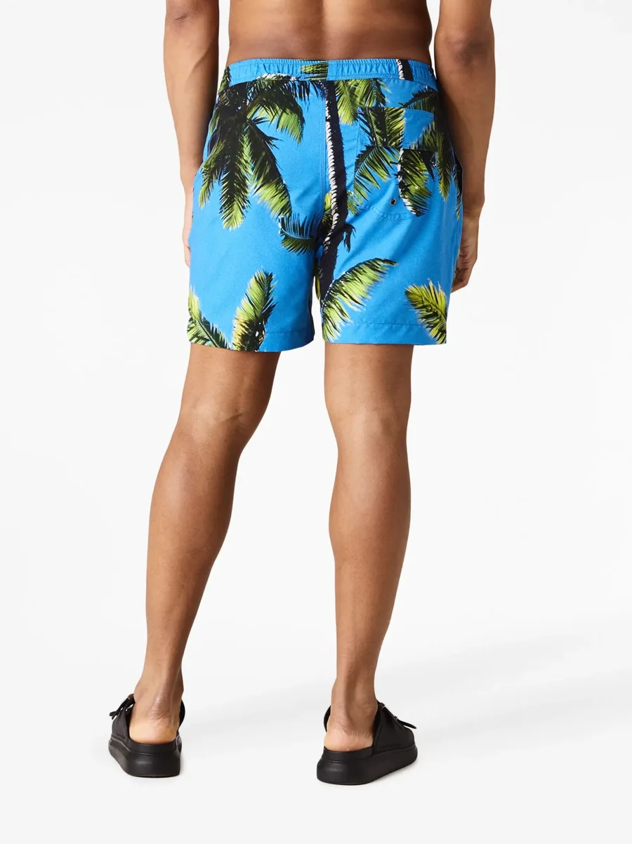 palm tree-print swim shorts 6