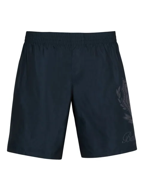 logo swim shorts