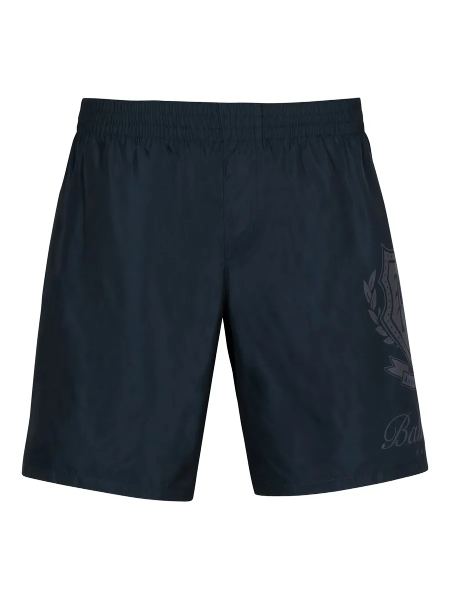 logo swim shorts 1