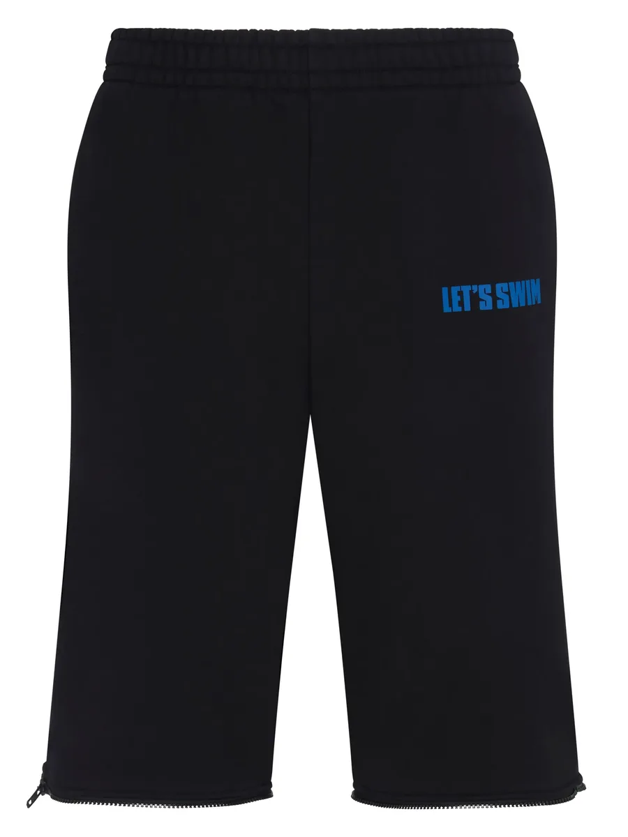 logo-print shorts 5