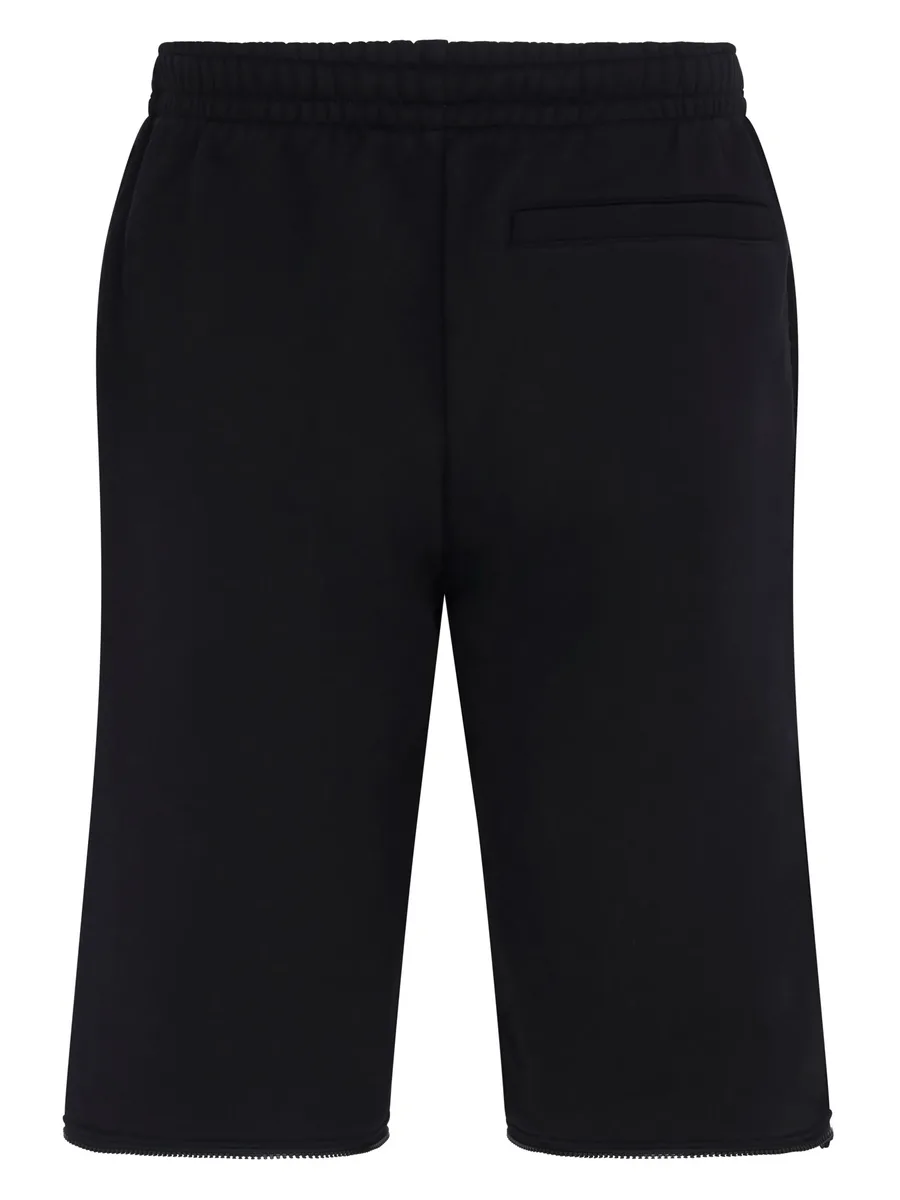 logo-print shorts 7