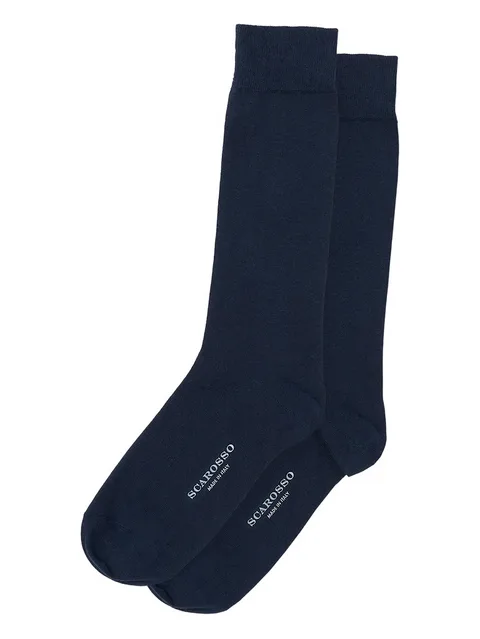 ribbed-trim socks
