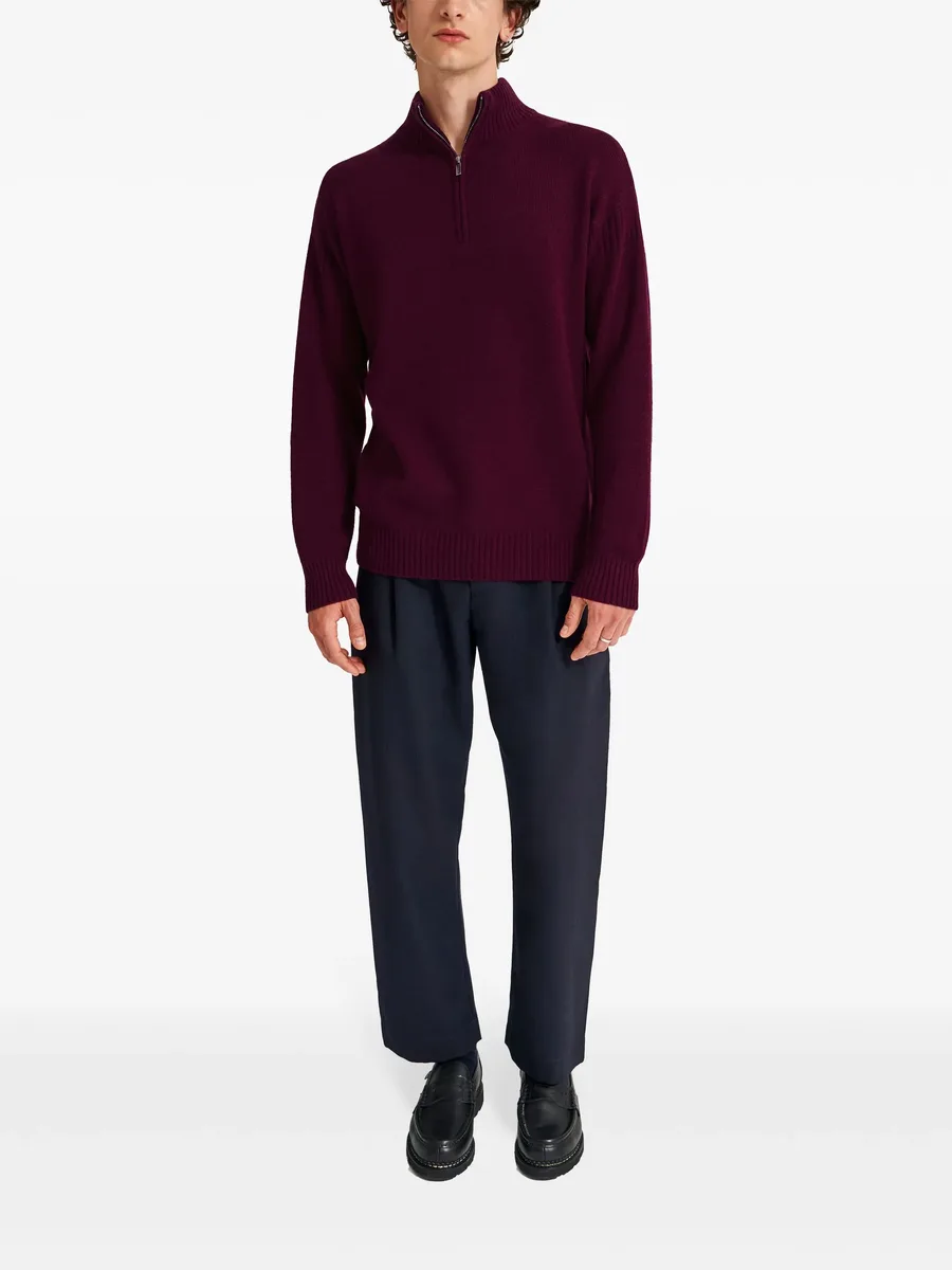 zip cashmere jumper 3