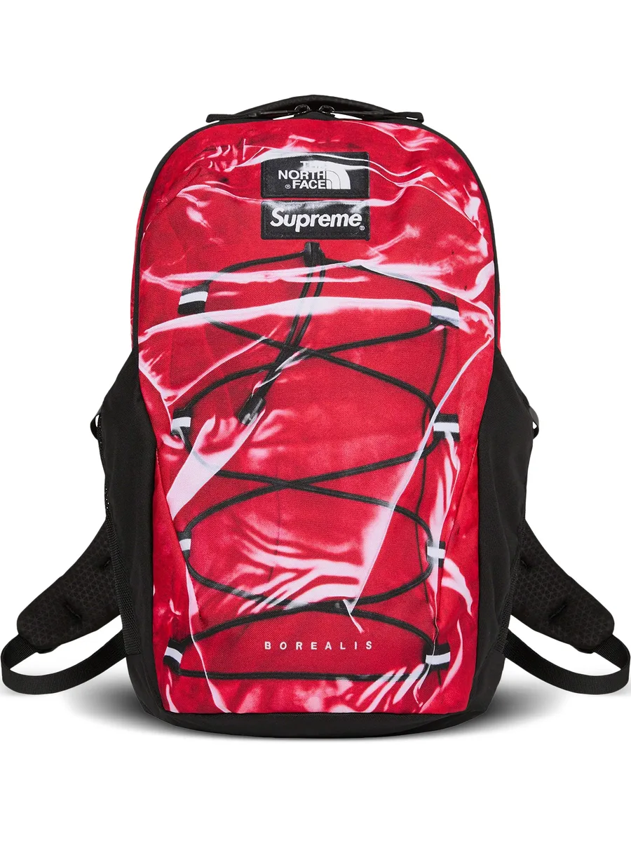 рюкзак Borealis Trompe L'oeil Red из коллаборации с The North Face 2