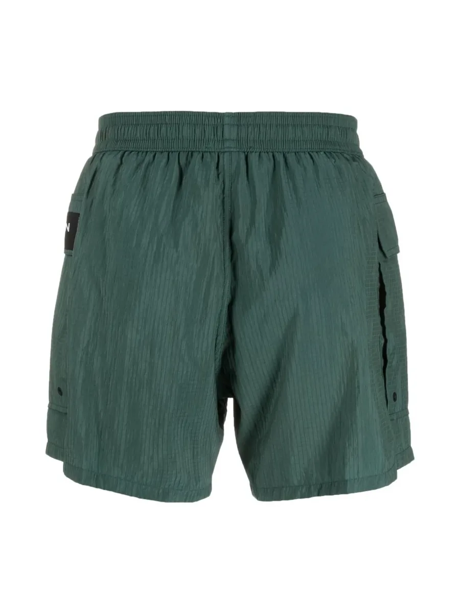 logo-patch drawstring swim shorts 4