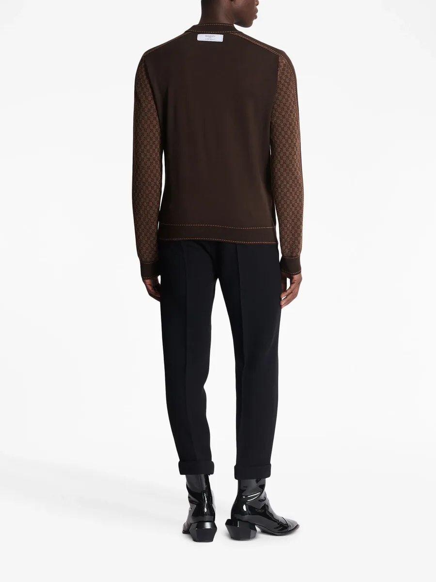 intarsia-knit long-sleeve jumper 8