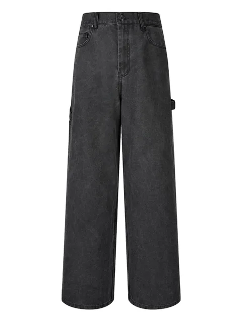 washed cotton jeans