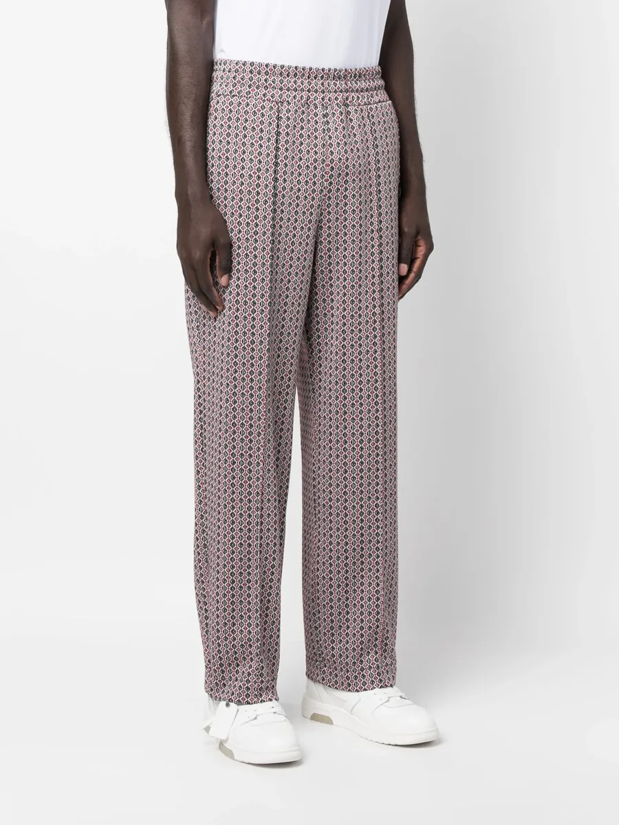 logo-jacquard track pants 6