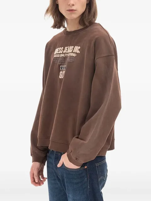 crew-neck sweatshirt