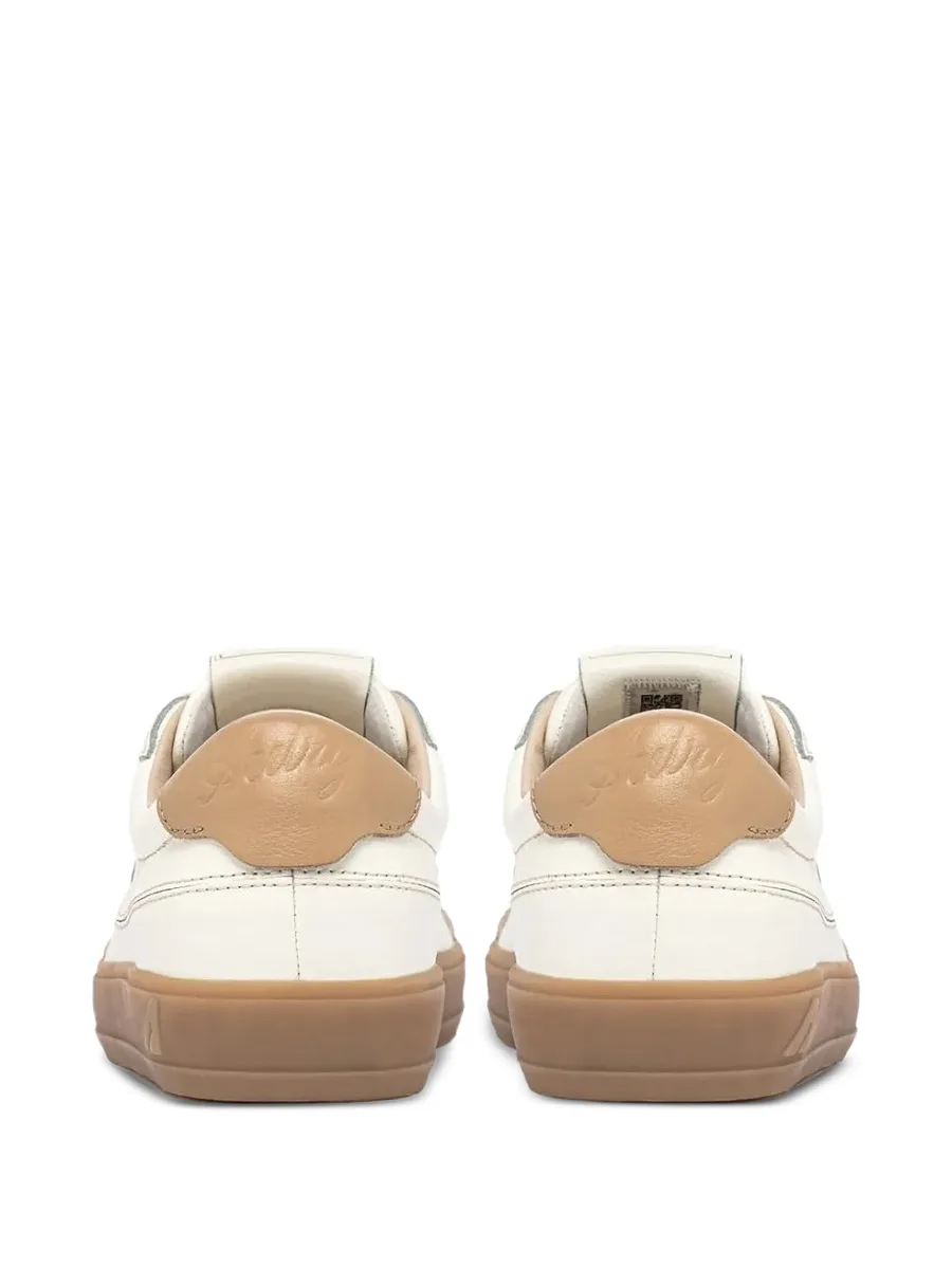 Windscape logo-patch leather sneakers 5