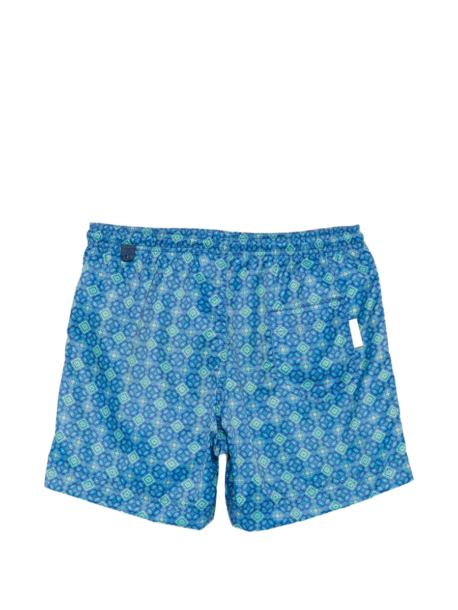 geometric-print drawstring swim shorts 4