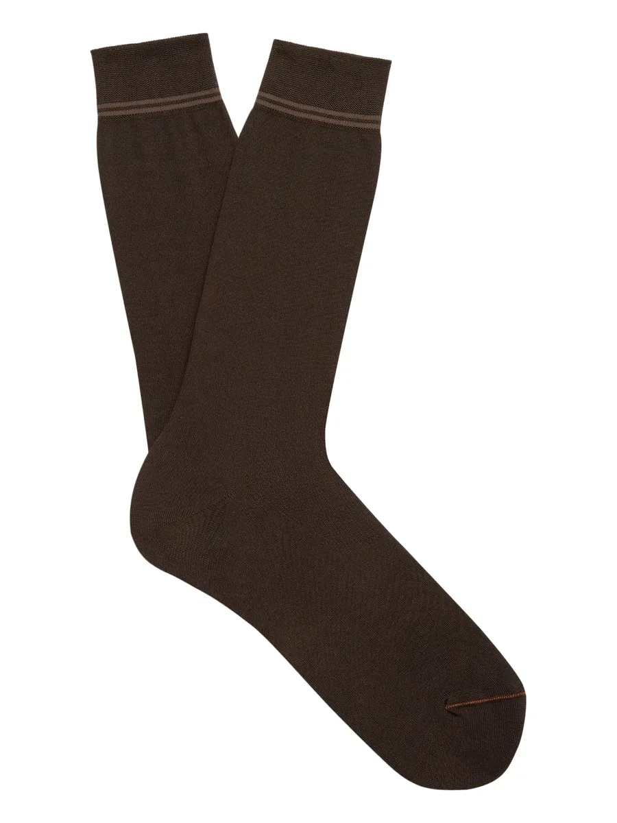 stripe-detail socks 2