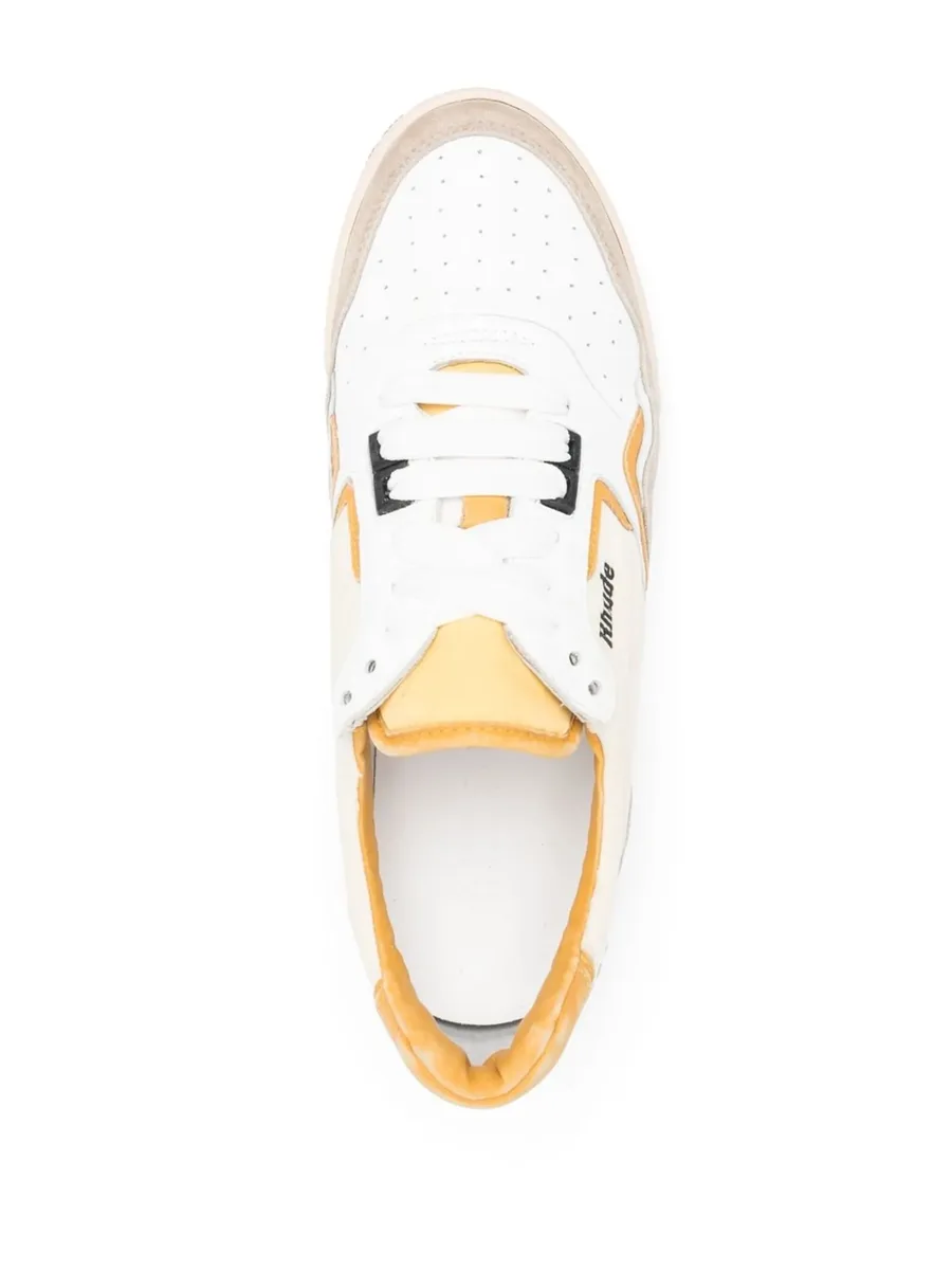 Racing lace-up sneakers 8