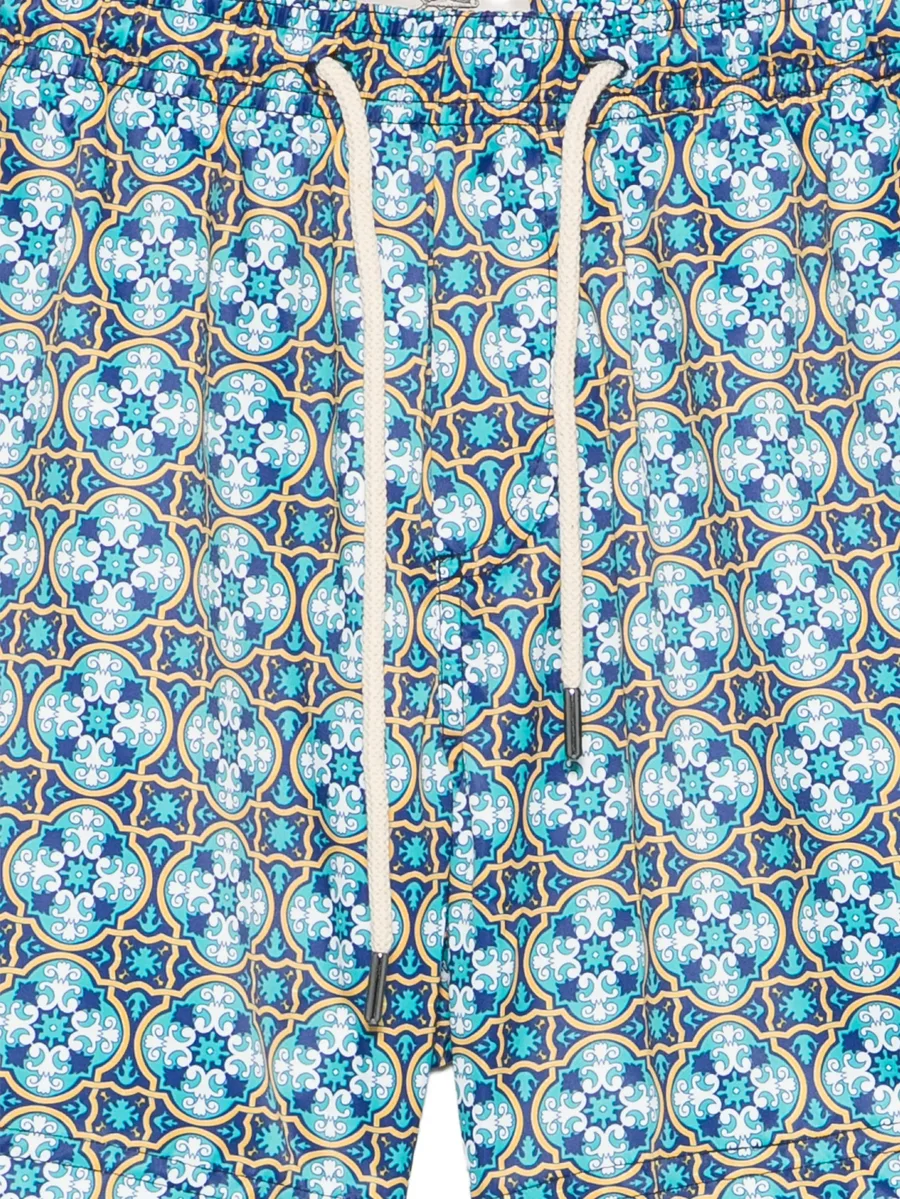 geometric-print swim shorts 6