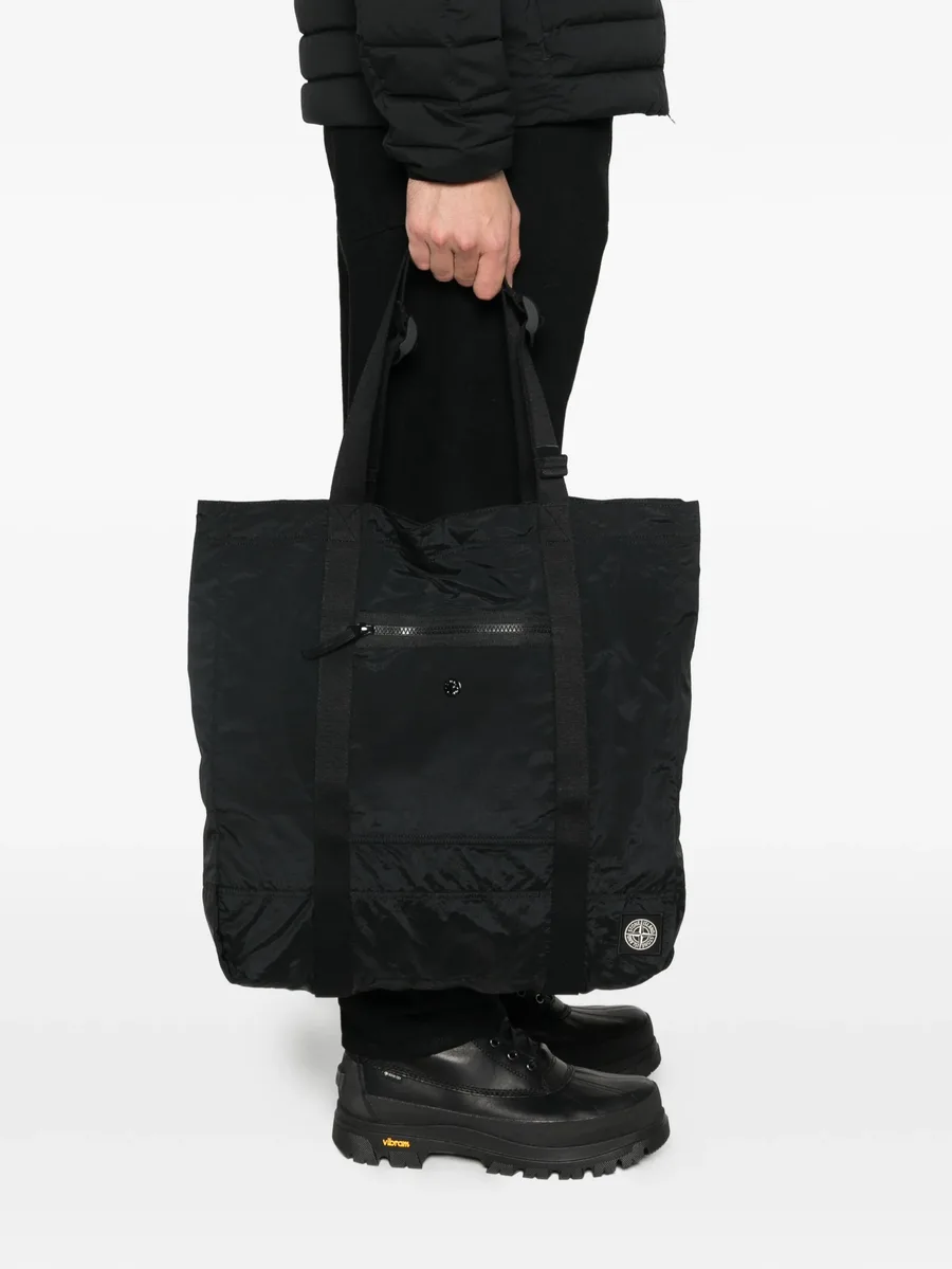 logo-patch tote bag 2