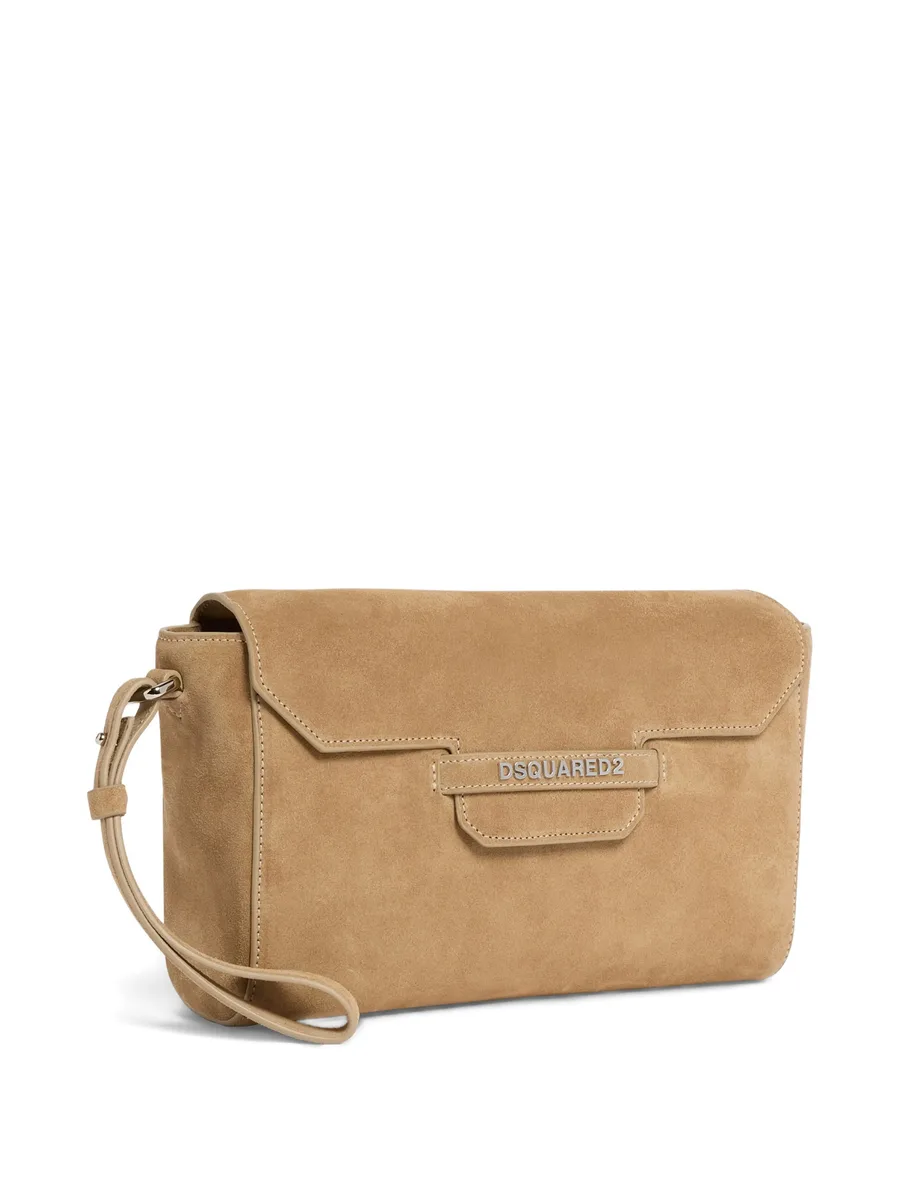Twin top-handle clutch bag 3