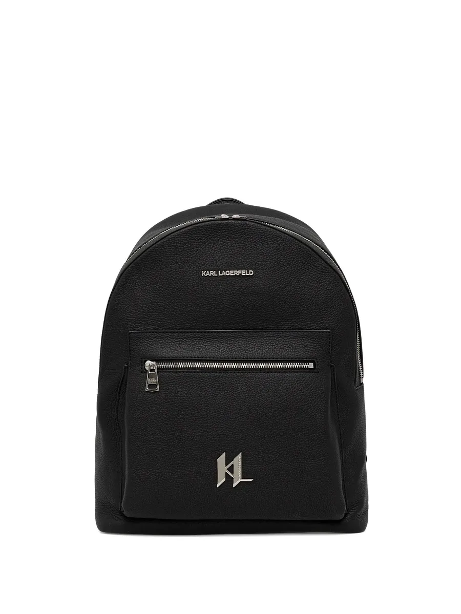 zip logo backpack 1