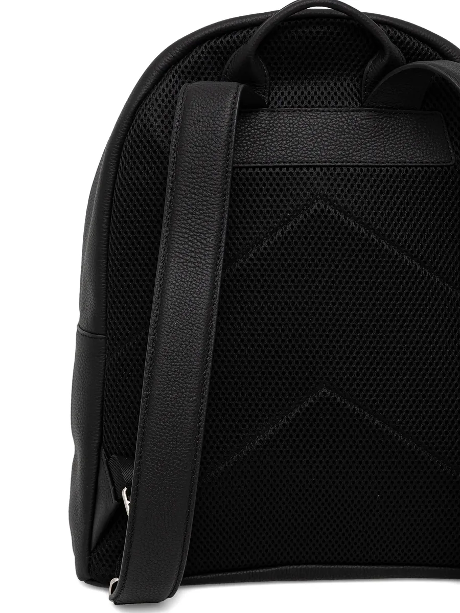 zip logo backpack 3