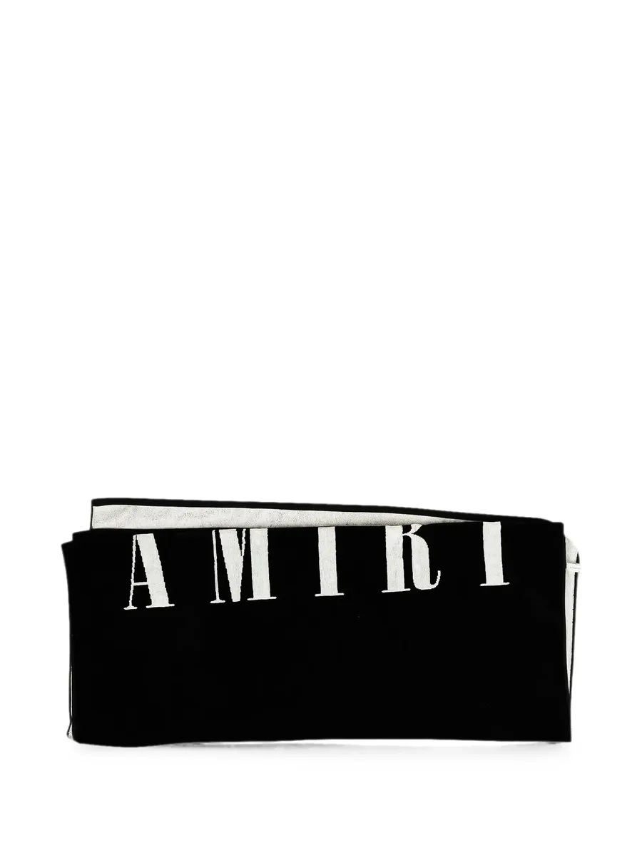 logo-print towel 1