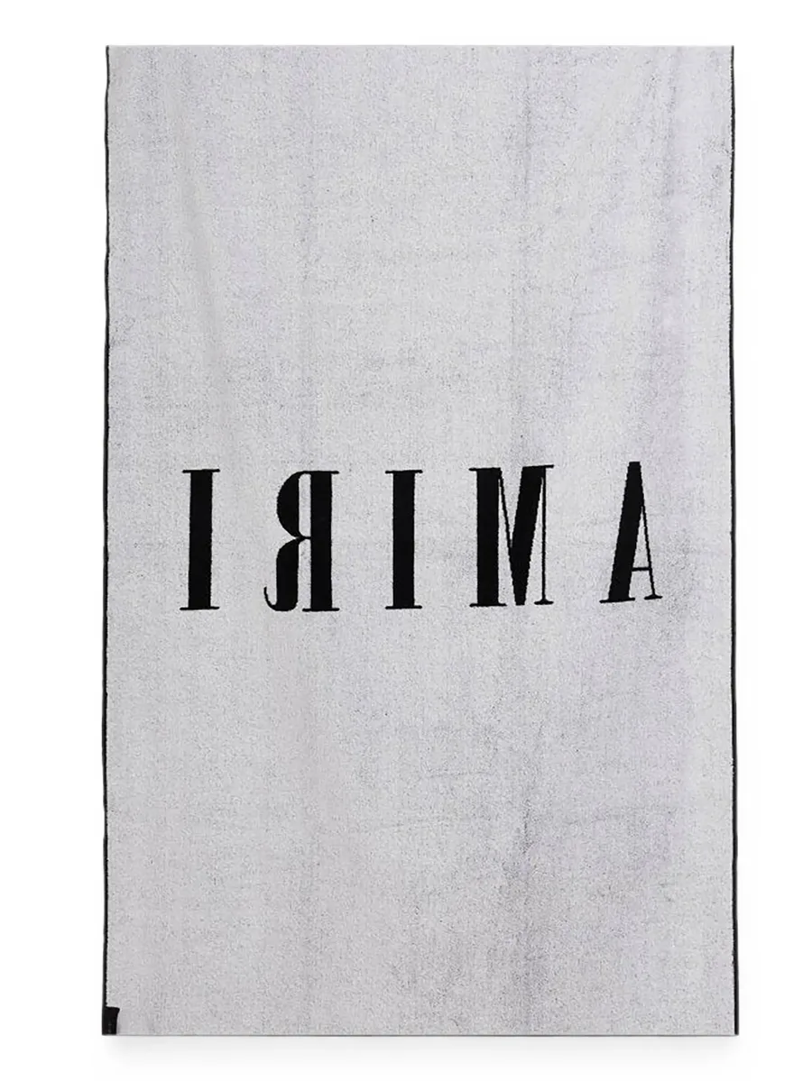 logo-print towel 2