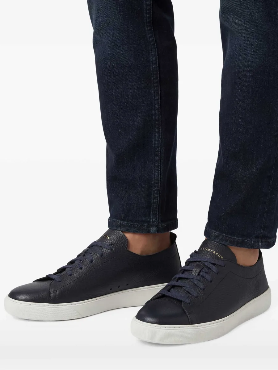 grainy leather sneakers 3