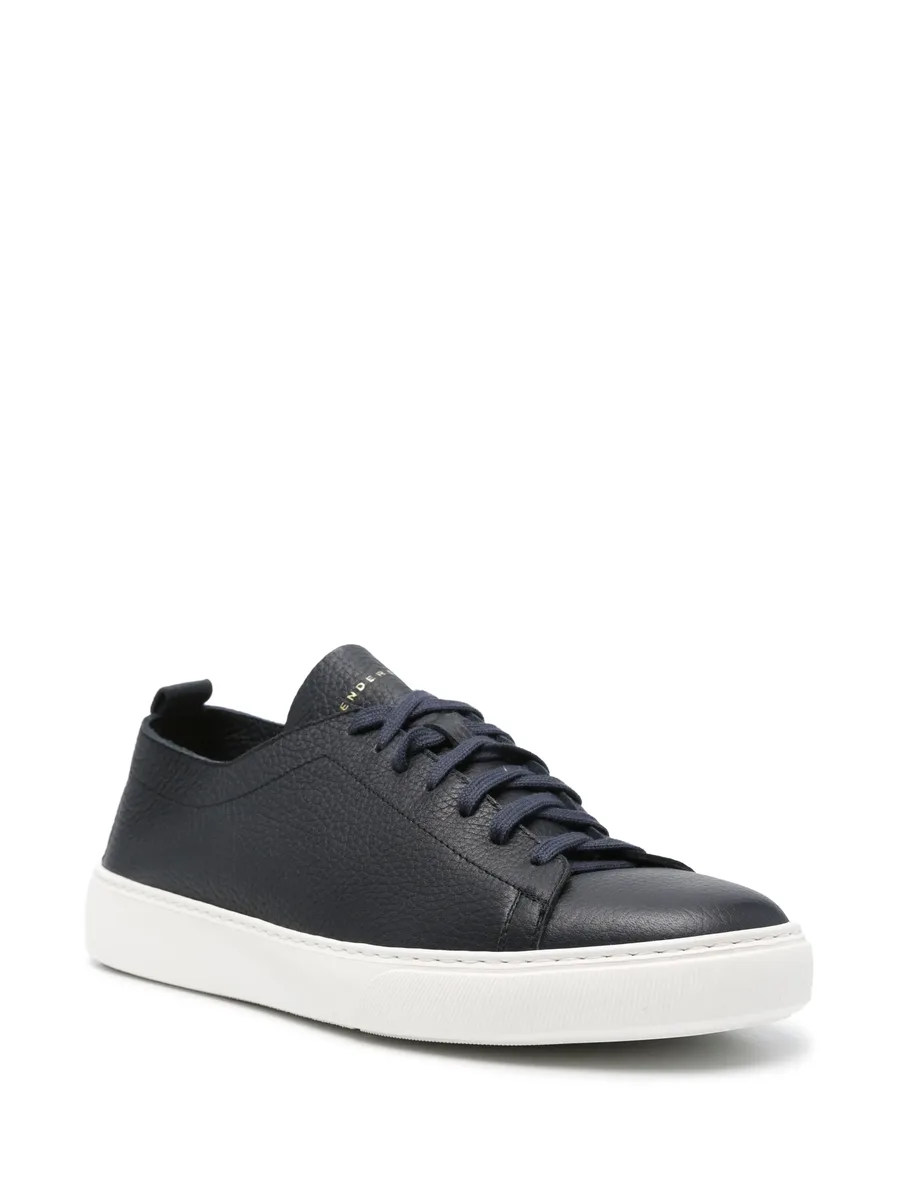 grainy leather sneakers 6